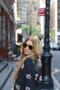 Slip Dress and Bomber Jacket. Oh Lola Blog. Kimberly Pfaehler.