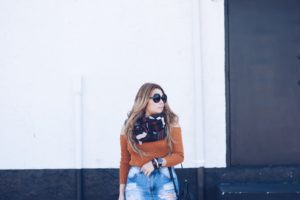 kimberly-pfaehler-miami-fashion-blogger-oh-lola-blog-cold-shoulder-sweater-mustard-winter-fashion