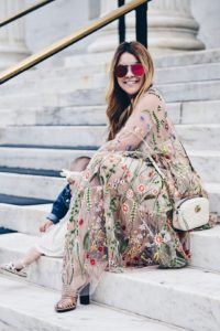 Mother's Day H&M Floral Dress. Spring Dress. Oh Lola. DC Fashion Blogger.