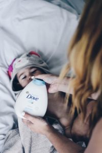 Oh Lola Blog. D.C. Mommy and Me Fashion and Lifestyle Blog! Baby Dove new skincare routine, tip to toe lotion and wash!