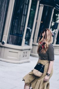 How to match stripes. Oh Lola Washington D.C. Fashion and Lifestyle blog. D.C. Street Style.