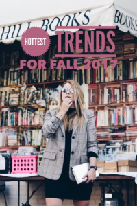 Hottest Trends for Fall 2017