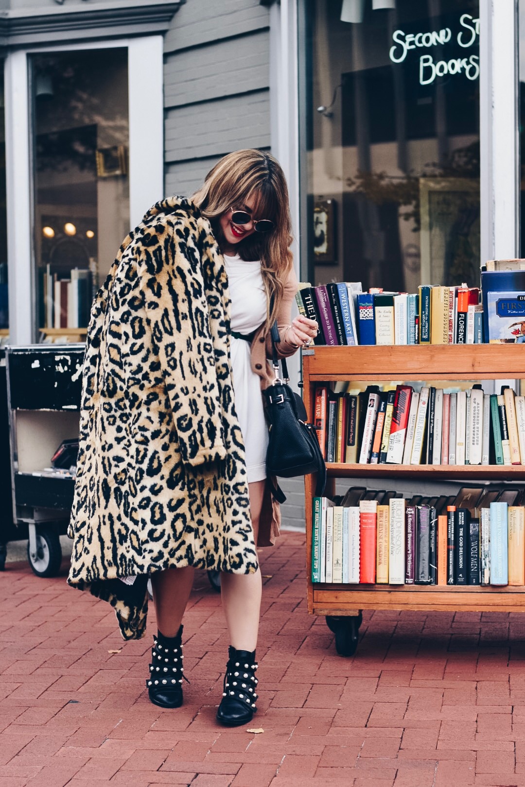 florence and fred animal print dress