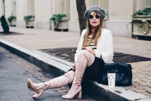 Life Update. Lola Pfaehler. Parisian Look. Street Style!Life Update. Lola Pfaehler. Parisian Look. Street Style! Chinese Laundry Millenial Pink Over the Knee Boots