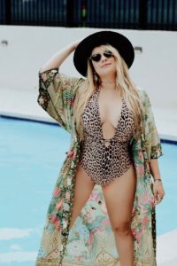 animal print swimsuit