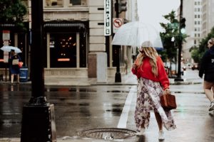 Things to do in D.C. When it’s Raining. See-through umbrella.